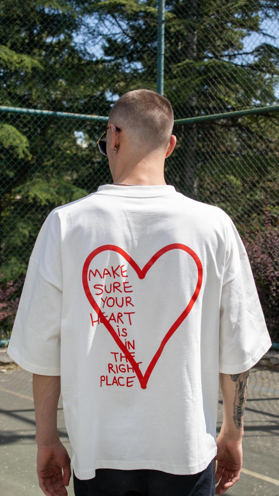 Heart in the Right Place Tee
